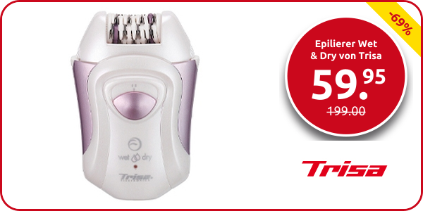Epilierer Wet & Dry von Trisa