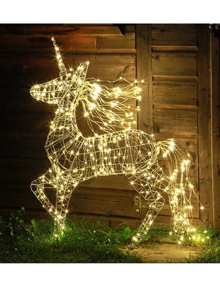 Beleuchtetes Einhorn, 450 LEDs