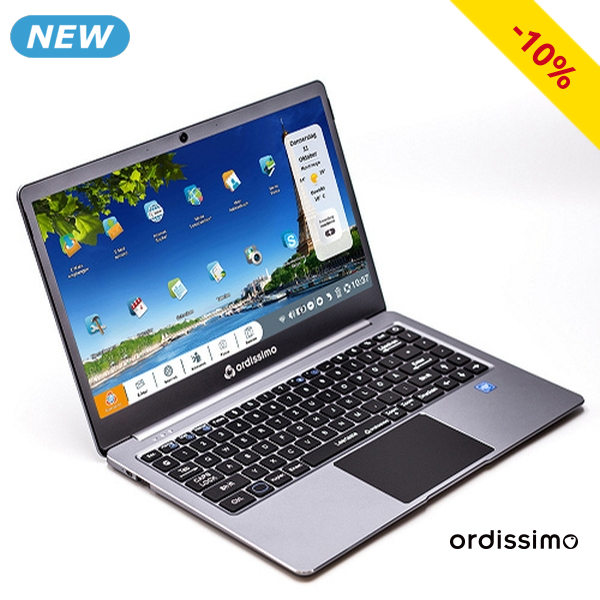 Ordissimo Notebook «Agathe 3», 14", Intel N3350, 64 GB eMMC