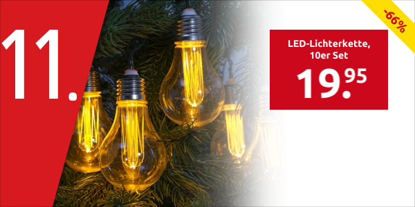 LED-Lichterkette, 10er Set