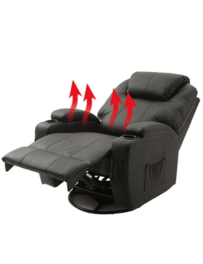 Elektrischer Relax-Sessel mit Wärme- und Massagefunktion