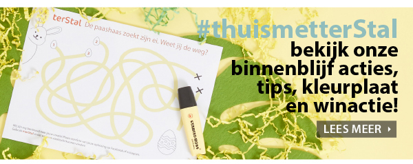 #thuismetterStal - bekijk onze binnenblijf acties, tips, kleurplaat en winactie!