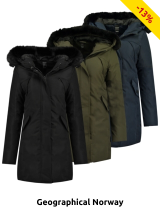 GEOGRAPHICAL NORWAY EXPEDITION Damenparka «Cherifa Lady», schwarz