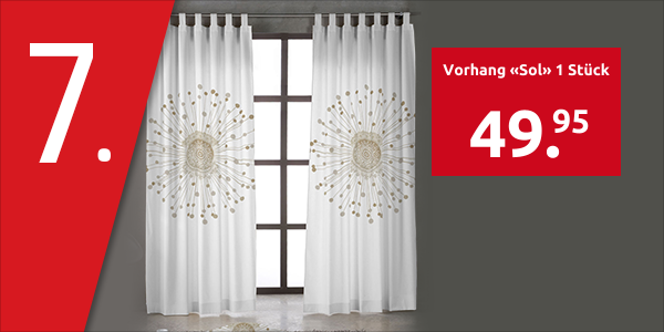 Vorhang «Sol» 1 Stück