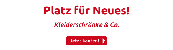 Platz für Neues!