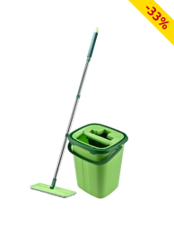 Flat Mopp, 2-Kammer-Eimer