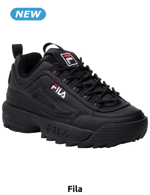 FILA Damen-Sneakers «Disruptor», schwarz
