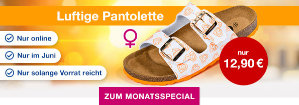 Luftige Pantolette