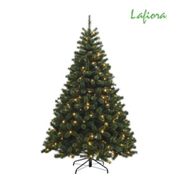 LAFIORA Kunstkerstboom met LED verlichting Chamonix H 185 cm Ø 130 cm | HORNBACH