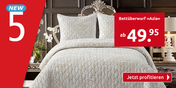 Bettüberwurf «Azia»