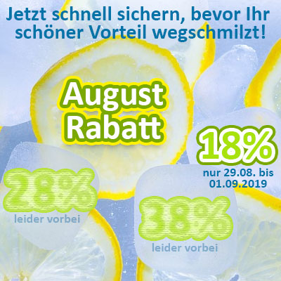 Jetzt schnell sichern, bevor Ihr schöner Vorteil wegschmilzt!