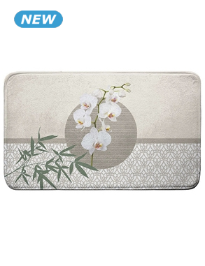 Badteppich «Azia», 75 x 45 cm