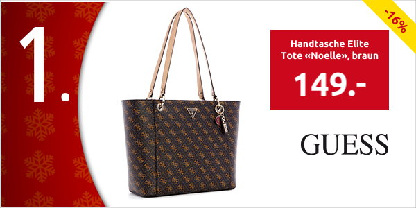 GUESS Handtasche Elite Tote «Noelle», braun