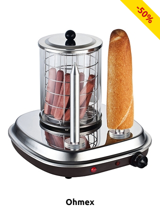Ohmex Hot-dog-Maschine «HDM-4200»