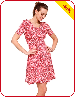 Bügelfreies, stretchiges Sommerkleid