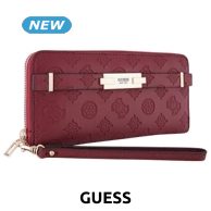 GUESS Portemonnaie «Bea», weinrot