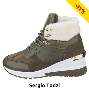 Sergio Todzi Damensneakers, knöchelhoch, khaki