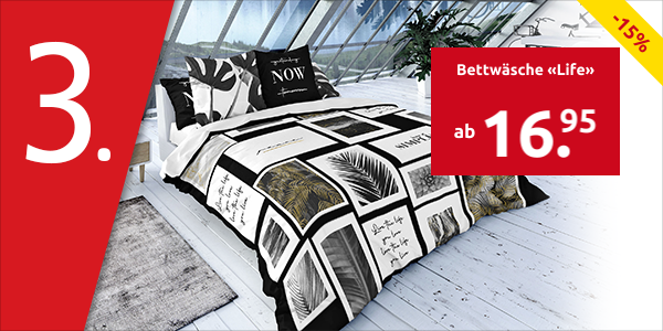Bettwäsche «Life»