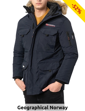 Geographical Norway Herrenparka «Bottle», navy