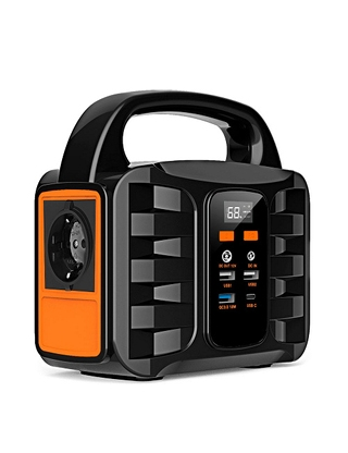 Tragbare Ladestation, 6 Anschlüsse, 3 Lichteinstellungen