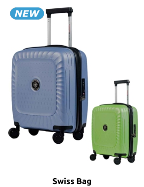 Swiss Bag Trolley «Cabine EasyJet Ibiza», violett