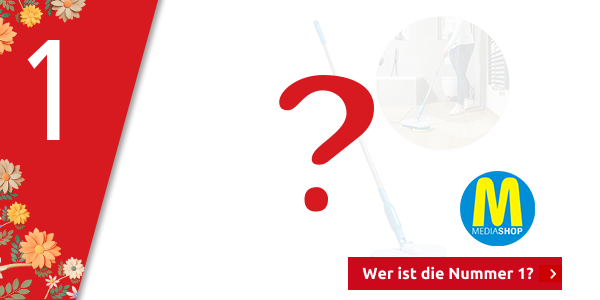 Floating mop «Hurricane», ca. 90 Min Autonomie