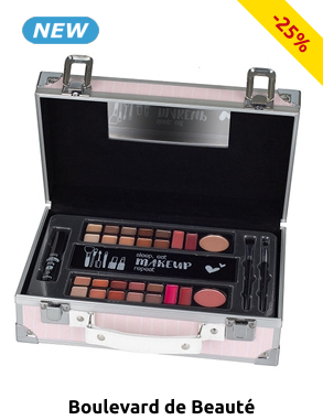 Boulevard de Beauté, Schminkkoffer «Beauty Travel Mate», 28-teilig