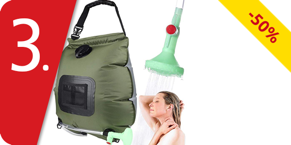 Tragbare Solar-Dusche, 20 l