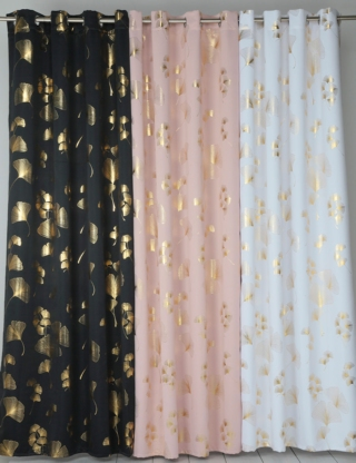 Vorhang «Ginkgo», H 240 , B 140 cm