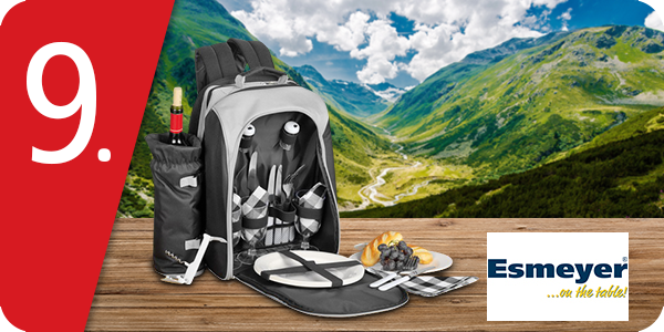 Esmeyer Picknickrucksack «Freetime», 23-teilig für 4 Personen