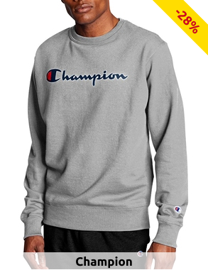 Champion Herrenpullover Powerblend, grau