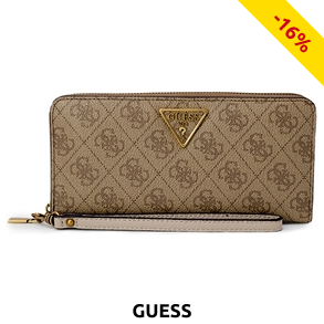 GUESS Brieftasche, hellbraun
