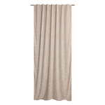 Gordijn lichtdoorlatend beige 140x245 cm . HORNBACH