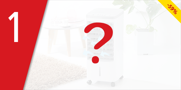 Luftkühler 2-in-1 «Air Cooler», 4 l