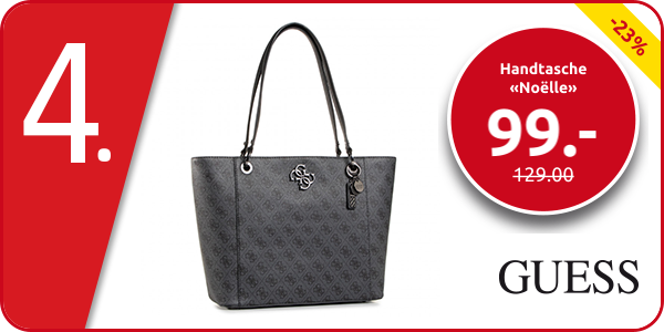 Guess Handtasche «Noëlle», dunkelgrau