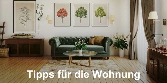 Wohnung auf- und umräumen