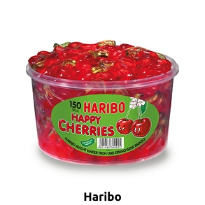 Haribo Happy Cherries Dose, 1,2 kg