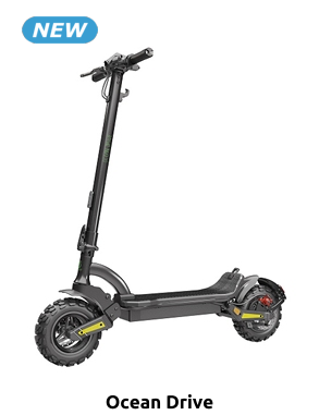 OCEAN DRIVE Elektrisches Trottinett «S12», geländegängig, 55 km, 20 km/h