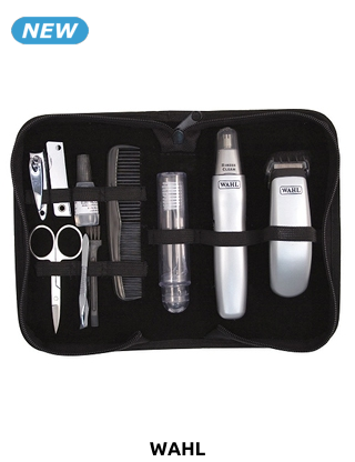 WAHL Rasier- und Nagelpflege-Set «Travel Kit», 10-teilig