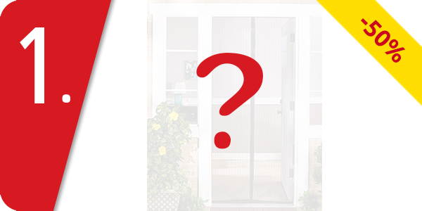 Magnetisches Moskitonetz