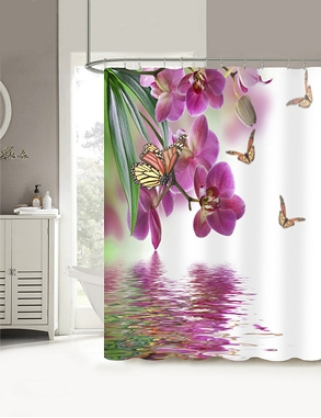 Duschvorhang «Orchid», 180 x 180 cm