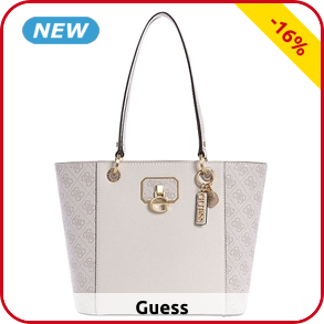 Guess Handtasche Small Elite Tote Bag «Noelle», puderrosa