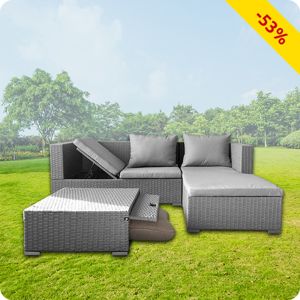 Gartenset «Andy», 3-teilig