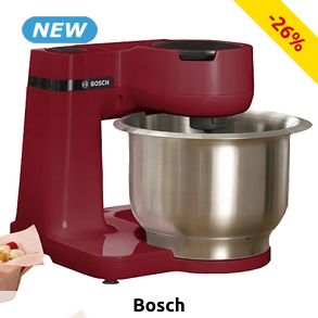BOSCH Küchenmaschine «MUMSS2ER01», 700 W, rot