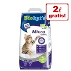 12 l + 2 l Gratis! 14 L Biokat's Micro kattenbakvulling