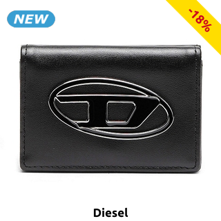 DIESEL Porte-monnaie «Lorettina», schwarz