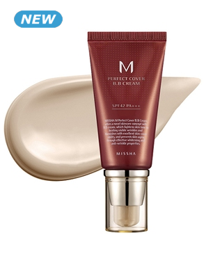MISSHA BB Cream «Perfect Cover», SPF 42 PA +++, #21 light beige
