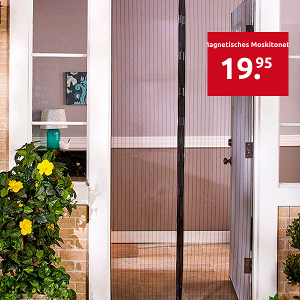 Magnetisches Moskitonetz