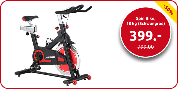 Spin Bike, 18 kg (Schwungrad)
