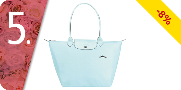 Longchamp Einkaufstasche  «Le Pliage Club», hellblau